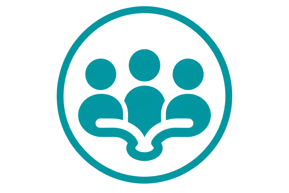 Symbol für das Türkis-Trikot: Team
