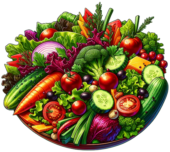 Datei:Salat Essen, Fleisch, Vegetarisch, Vegan, Vegetarier, Grillen.png