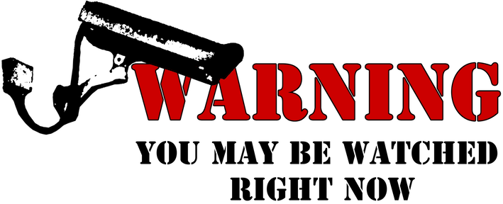 Datei:Warning. You may be watched right now. Überwachungskamera 2.png