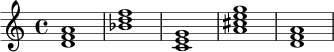 
\version "2.24.0"
\chordmode {
  d1:m bes1 c1 a1:7 d1:m
}

