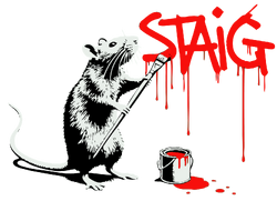 STAIG StreetART Ratte schreibt STAiG.png