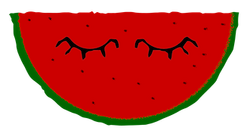 Melone Obst Kindermotiv - Jack Joblin Design - Spreadshirt Geschenkidee Weihnachten.png