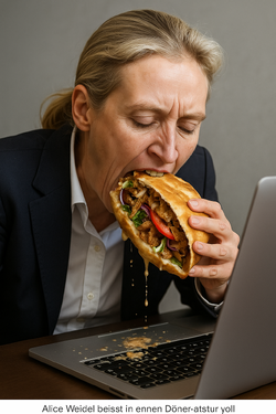 Alice Weidel isst Döner simple compose 01k0v7281pe5nscstqk9ds4t8b.png