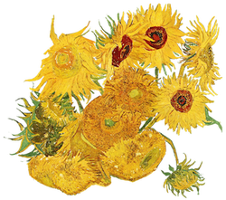 Van Gogh Sonnenblumen - Glanz-Verlag - Jack Joblin Design - Spreadshirt Geschenkidee Weihnachten.png