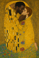 Rassistische Kunstgeschichte Kuss Klimt-Inspiriertes Paar