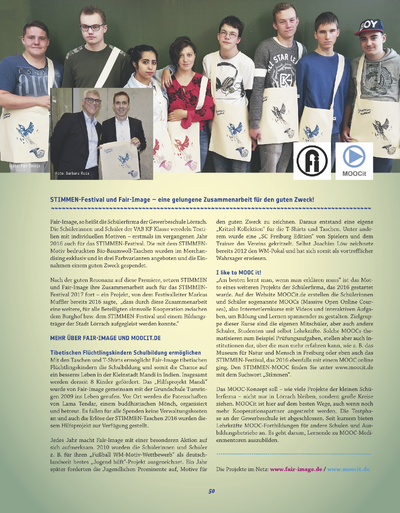 STIMMEN MAGAZIN, 2017