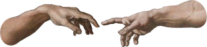 Erschaffung des Adam - Detail - Finger.png