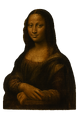 Schwarze Mona Lisa